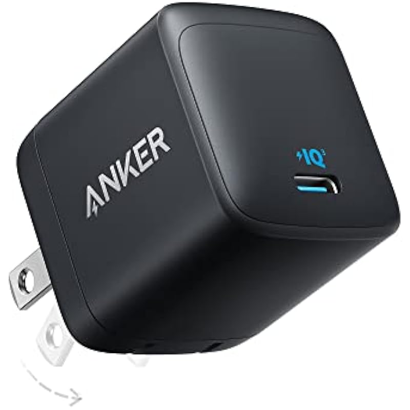 45W USB C Super Fast Charger, 313 Charger, Anker Ace Foldable PPS Fast Charger Supports Super Fast Charging 2.0 for Samsung Galaxy S23 Ultra/S23+/S23, S22/S21/S20/Note 20/Note 10, Cable Not Included