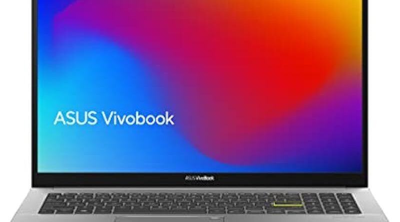 ASUS VivoBook S15 S533 Thin and Light Laptop, 15.6” FHD Display, Intel Core i7 Processor, 8GB DDR4 RAM, 512GB PCIe SSD, Wi-Fi 6, Windows 11 Home, Indie Black, S533EA-AS79-CA