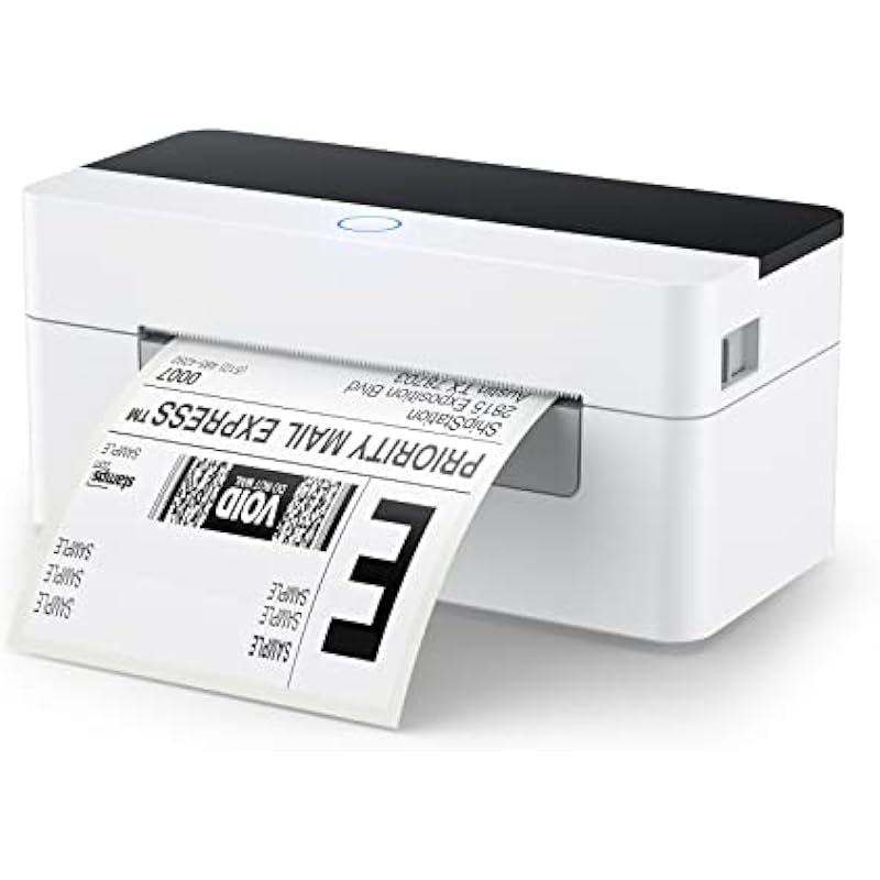 OFFNOVA Shipping Label Printer, 4×6 Thermal Printer, Support Windows/Mac/Linux/Chrome OS Label Maker for Small Business with Canada Post, Amazon, Etsy, Shopify