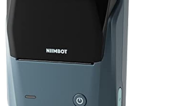 NIIMBOT B1 Label Maker Machine with Tape, 2 Inch Portable Sticker Printer for Home School & Small Business, Compatible with Phones & PC