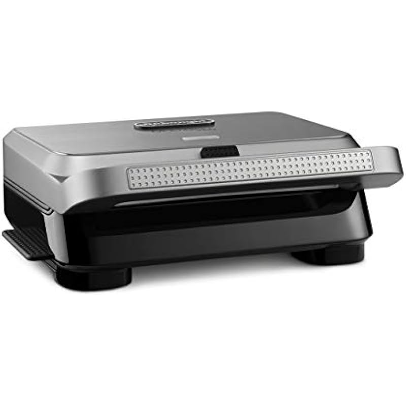 De’Longhi Livenza Compact All Day Grill, SW13ABC.S, Black/Silver