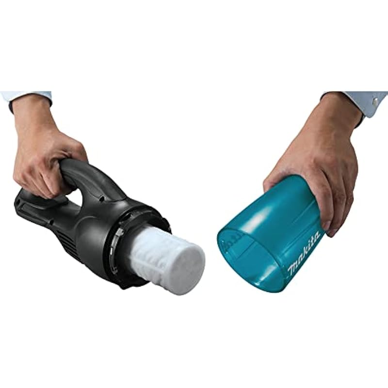18V LXT Cordless 650ml Vacuum Cleaner Kit w/Battery (3.0 Ah) & Rapid Charger (Black & Teal)