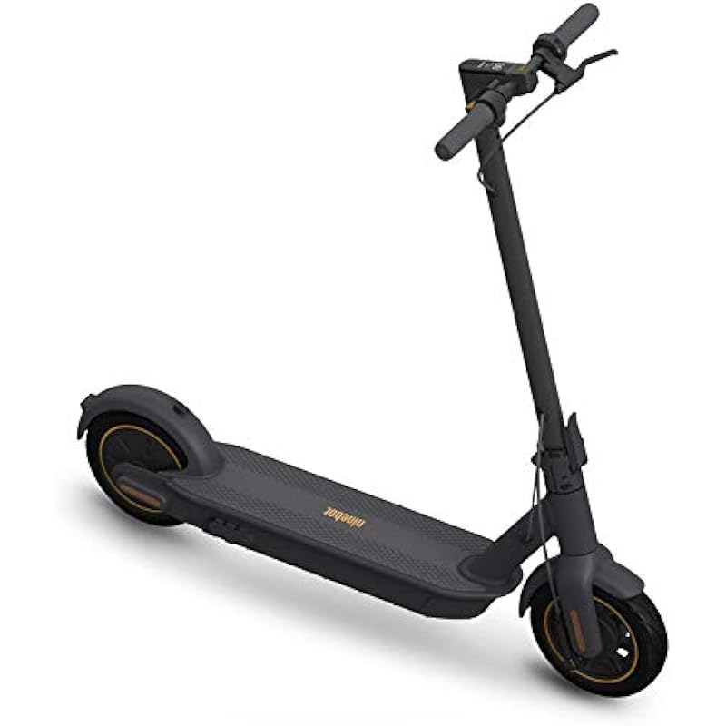 Segway Ninebot MAX Electric Kick Scooter, Max Speed 18.6 MPH, Long-range Battery, Foldable and Portable, Max Original (G30P)