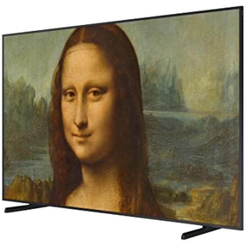 SAMSUNG 43-Inch Class QLED The Frame Series – Quantum HDR, Art Mode, Anti-Reflection Matte Display, Smart TV with Alexa Built-in – QN43LS03BAFXZC [Canada Version]