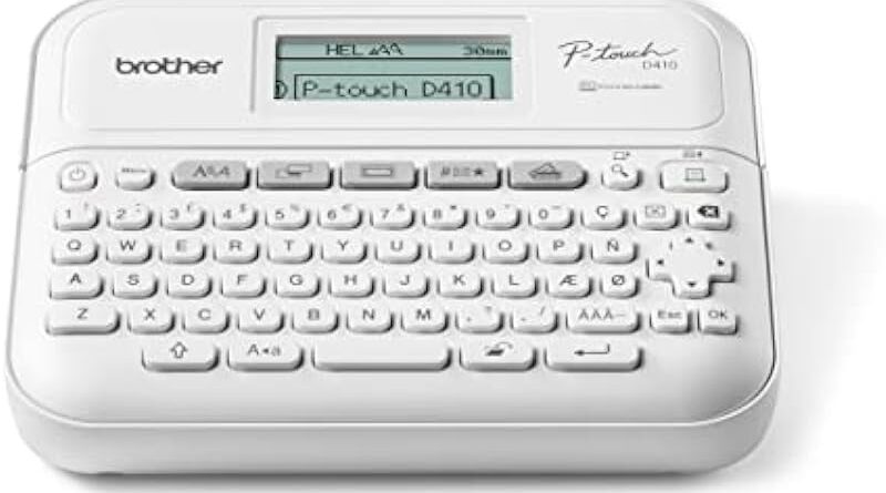 Brother P-Touch PTD-410 Label Maker