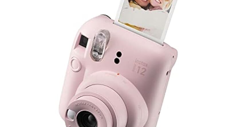 Fujifilm Instax Mini 12 Instant Camera - Blossom Pink