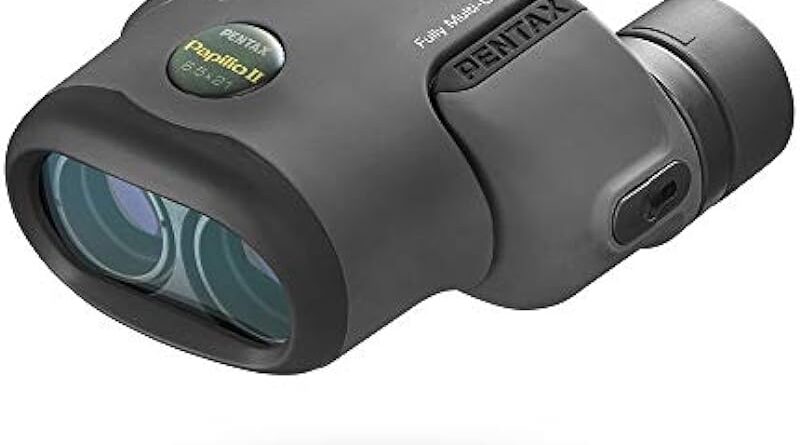 Pentax Papilio II 6.5x21 Binocular, Gray