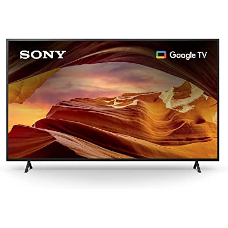 Sony 65 inch X77L LED 4K Ultra HD HDR Smart Google TV with Google Assistant and Exclusive Features for Playstation 5 (KD65X77L) – 2023 Model
