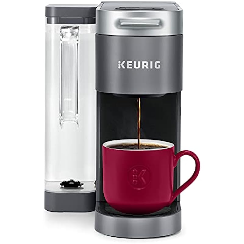 Keurig K-Supreme Single Serve K-Cup Pod Coffee Maker, With MultiStream Technology, Grey, 17.913in x 7.047in x 14.409in