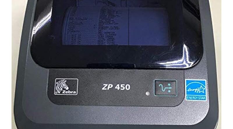 ZEBRA ZP 450 Label Thermal Bar Code Monochrome Printer ZP450-0501-0006A (Renewed)