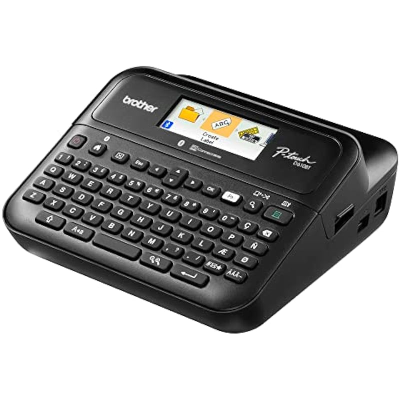 Brother P-Touch PT-D610BT Business Professional Connected Label Maker with Bluetooth® Connectivity