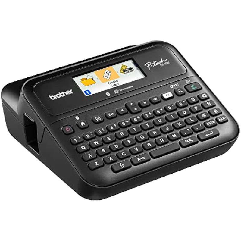 Brother P-Touch PT-D610BT Business Professional Connected Label Maker with Bluetooth® Connectivity