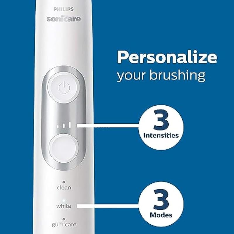 Philips Sonicare Protectiveclean 6100 Rechargeable Electric Toothbrush, Whitening, Pink