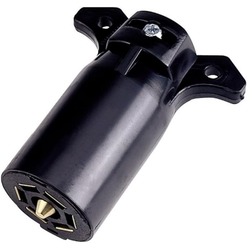 Reese Towpower 74127 Plastic 7-Way Flat Blade Trailer End Connector