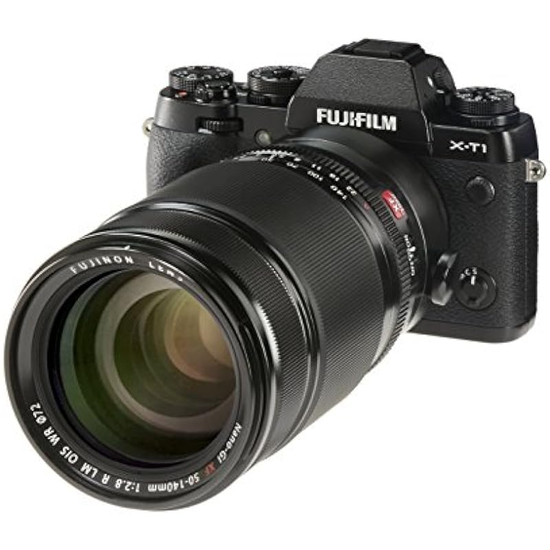 Fujifilm 16443060 Black Fujinon Zoom Lens XF50-140mm F2.8 R LM OIS WR, Telephoto Zoom Lens for Fujifilm X Mount Cameras
