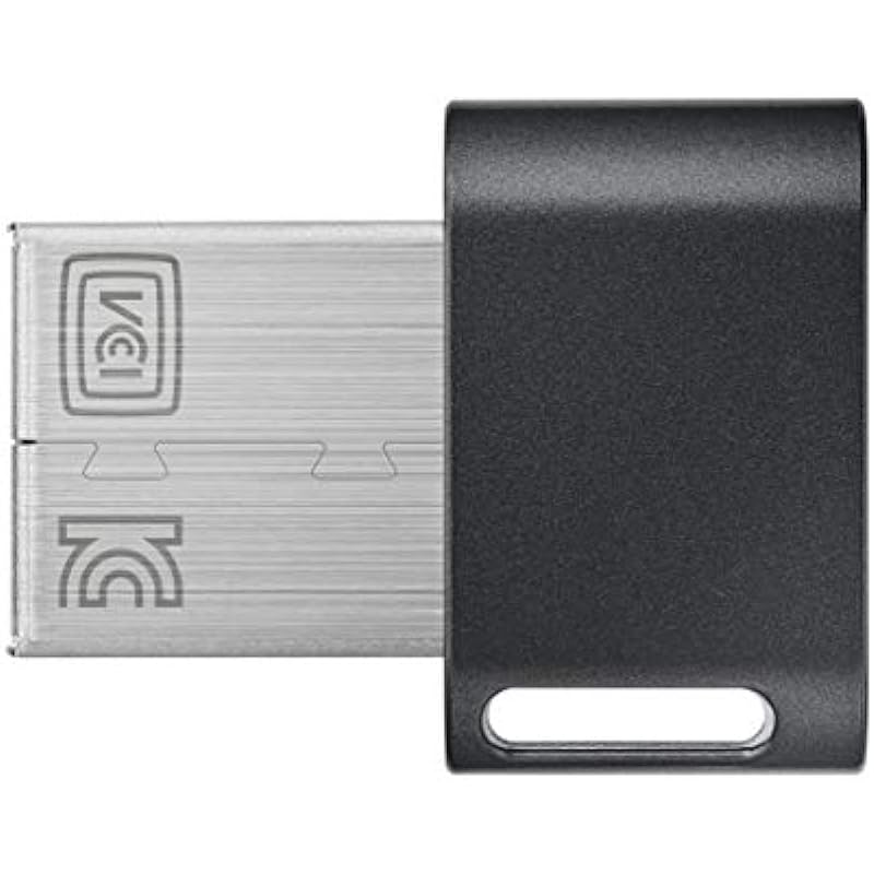 SAMSUNG MUF-64AB/AM FIT Plus 64GB – USB 3.1 Flash Drive, Black/Sliver [Canada Version]