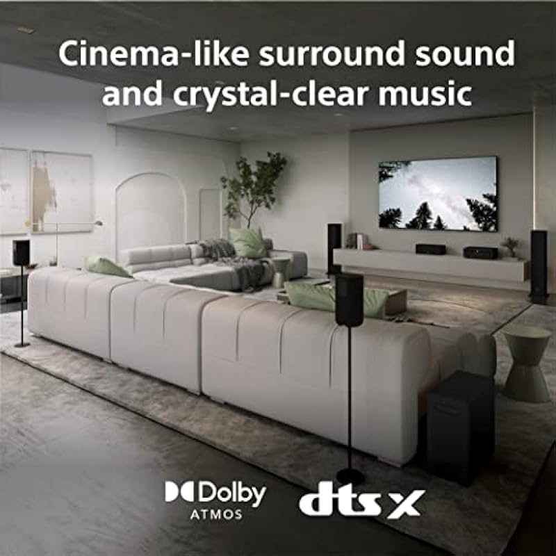 Sony STR-AN1000 7.2-ch Surround Sound Home Theatre 8K A/V Receiver: Dolby Atmos, DTS:X, Digital Cinema Auto Calibration IX, Bluetooth, WiFi, Google Chromecast