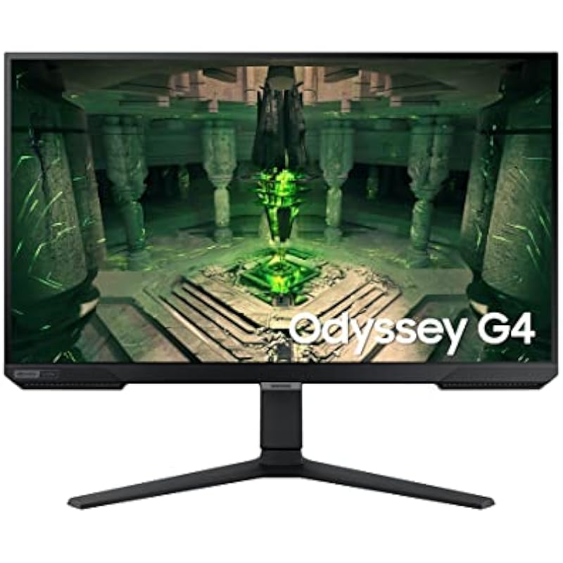 Samsung Odyssey G4 27″ 1080p HD IPS LED FreeSync Gaming Monitor (LS27BG402ENXGO) – Black
