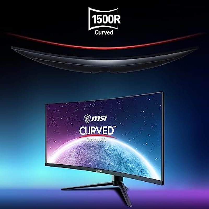 MSI Non-Glare Ultra Wide 21: 9 Aspect Ratio 3440 X 1440 (UWQHD) 100Hz Refresh Rate 1ms HDR Ready 2K Resolution 34″ Freesync Curved Gaming Monitor (Optix MAG342CQPV)