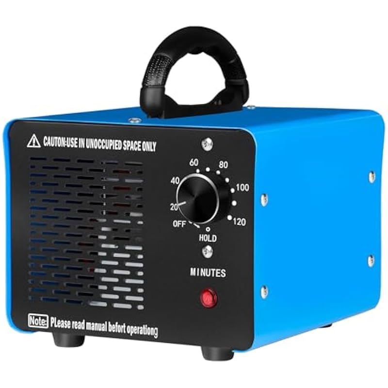 Bosoncala 0zone Machine – 30000MG Generator for Home and Car (Blue)