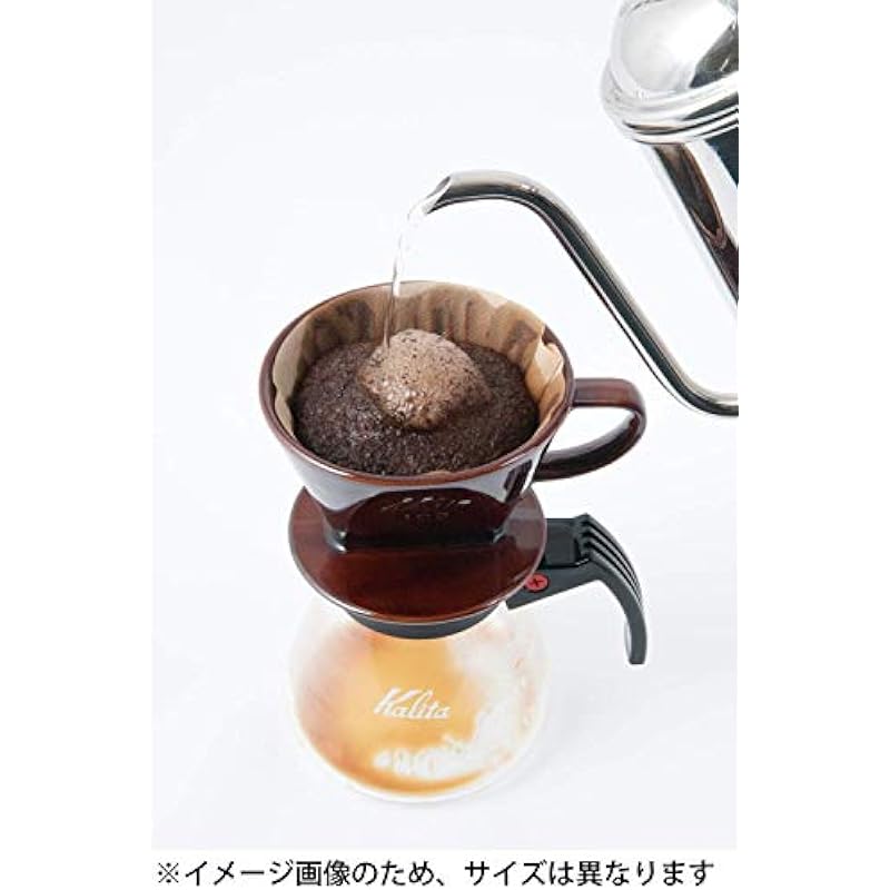 Kalita Ceramic Coffee Dripper (Brown) for 2-4 Cups by Kalita