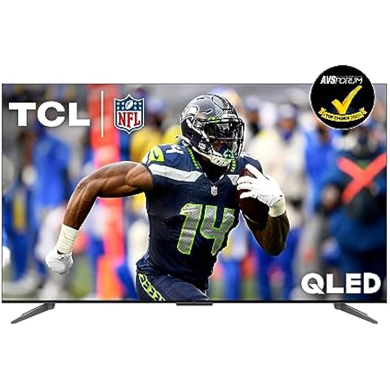 TCL 75-Inch Q7 QLED 4K Smart TV with Google TV (75Q750G-CA, 2023 Model) Dolby Vision, Dolby Atmos, HDR Ultra, 120Hz, Game Accelerator 240, Voice Remote, Works with Alexa, Streaming UHD Television