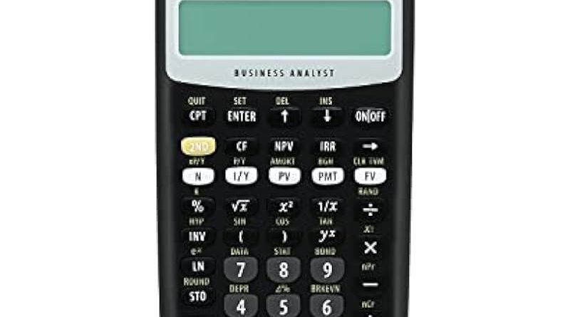 Texas Instruments BA II Plus Financial Calculator