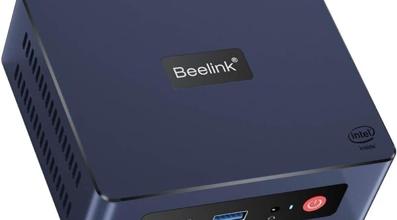 Beelink 4 Cores 11th Gen Intel N5095 Mini-S Mini PC, 8GB RAM 128GB SSD Gigabit Ethernet, 2.4G/ 5.0G W-F, BT4.0, Dual HDMI Business Mini Desktop Computer, HTPC…