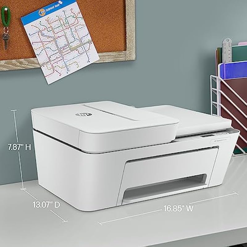 HP DeskJet 4155e All-in-One Wireless Color Printer, with bonus 3 months free Instant Ink with HP+ (26Q90A)