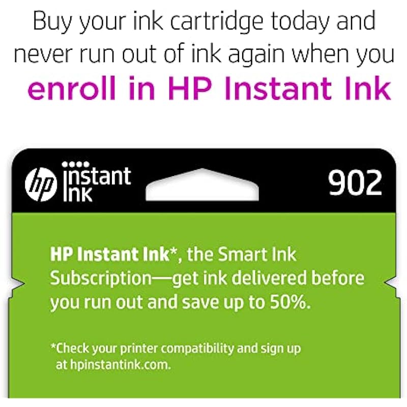 HP 902 | 3 Ink Cartridges | Cyan, Magenta, Yellow | Works with HP OfficeJet 6900 Series, HP OfficeJet Pro 6900 Series | T6L86AN, T6L90AN, T6L94AN