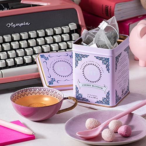 Cherry Blossom Tea, 20 Sachets in Tin by Harney & Sons