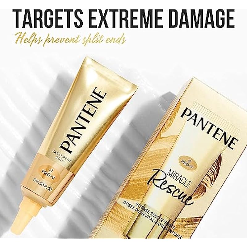 Pantene Shampoo, Conditioner And Hair Treatment Set, Daily Moisture Renewal For Dry Hair, Safe For Color-Treated Hair (1,580 mL Total)