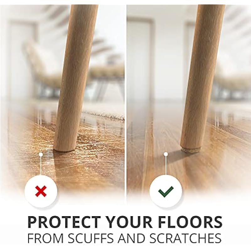 Felt Pads X-PROTECTOR – Giant 235 Pack Premium Furniture Pads. Huge Quantity Felt Furniture Pads Wood Floor Protectors for Furniture Feet – Best Hardwood Floor Protectors. Protect Your Wood Floors!…