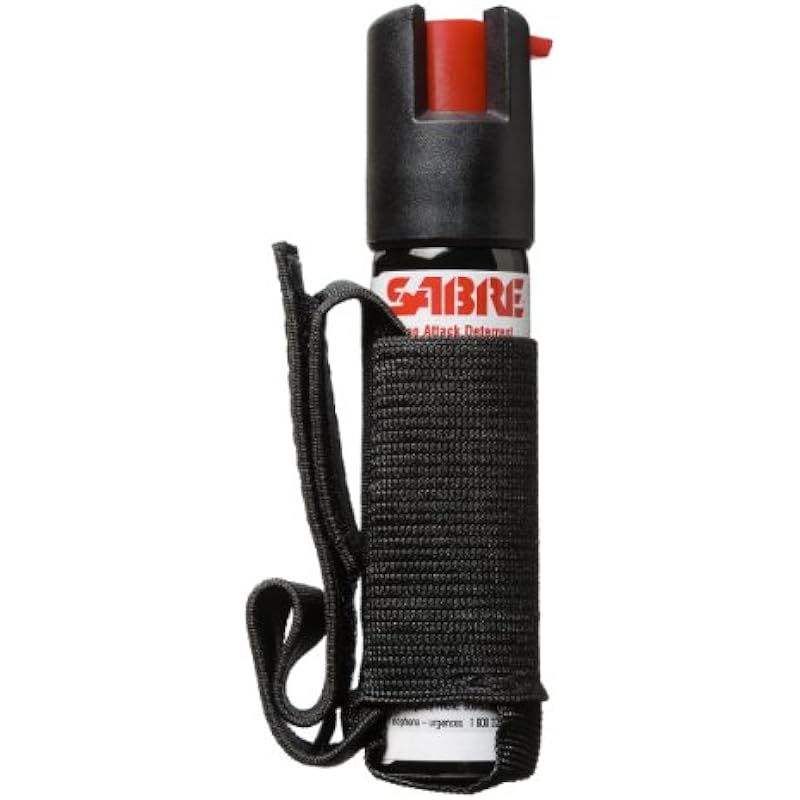 SABRE Dog & Coyote Attack Deterrent – Humane and Effective, Maximum Strength, Size Options Available