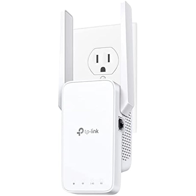 TP-Link AC1200 WiFi Extender (RE315) – Covers up to 1,500 Sq.ft and 25 Devices, Up to 1200Mbps, Dual Band WiFi Booster Repeater, Access Point Mode