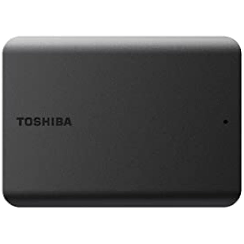 Toshiba Canvio Basics 4TB Portable External Hard Drive USB 3.0, Black – HDTB540XK3CA