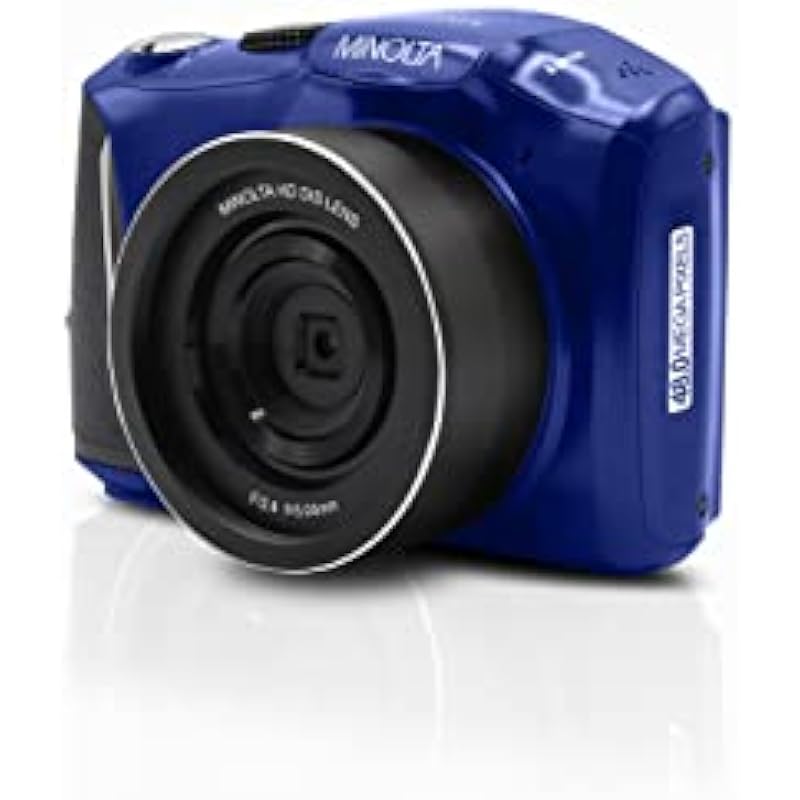 Minolta MND50 48 MP / 4K Ultra HD Digital Camera (Blue)