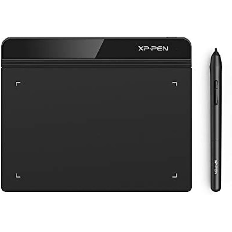 XP-Pen StarG640 6×4 Inch Ultrathin Tablet Drawing Tablet Digital Graphics Tablet Battery-Free Stylus for OSU Game and Teaching Online Classes -Rev B