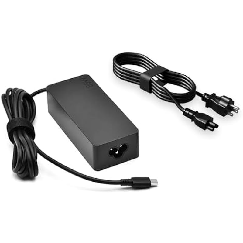 65W USB-C Laptop Charger for Lenovo ThinkPad T480 T480s T580 T580s E480 E485 E495 E580 E585 E590 E595 L380 L390 L480 L580 L490 L590 Chromebook 100e 300e 500e C330 S330 Power Supply Adapter