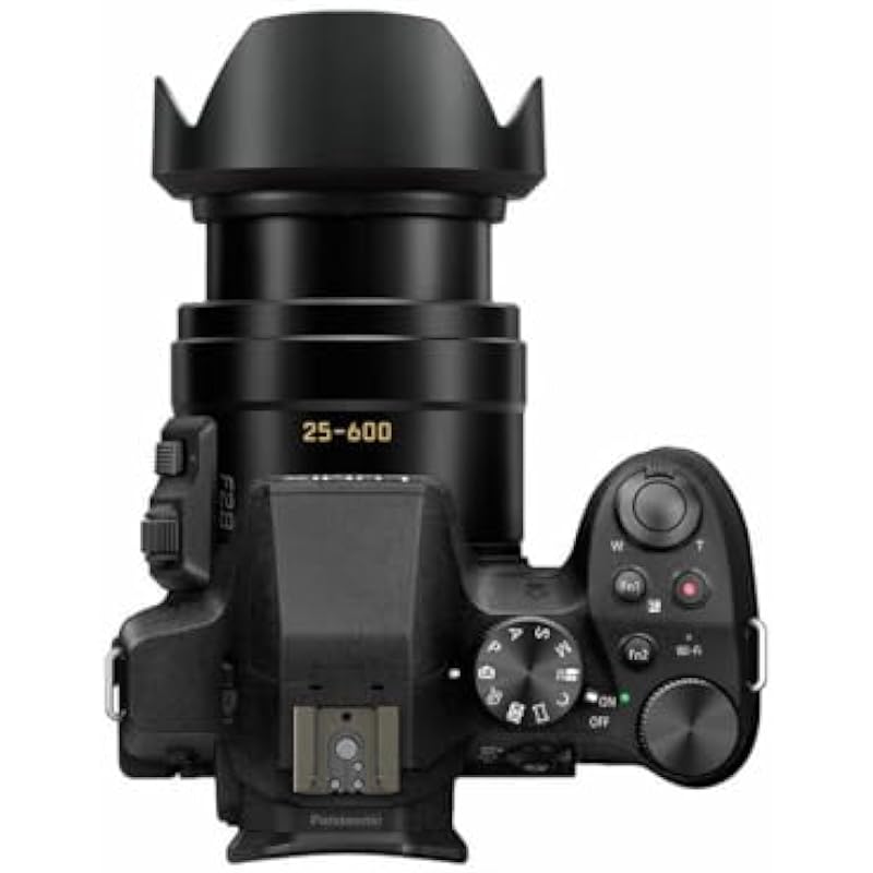 Panasonic DMCFZ300K LUMIX FZ300 Long Zoom Digital Camera 12.1 Megapixel, 1/2.3-inch Sensor, 4K Video, WiFi, Splash & Dustproof body