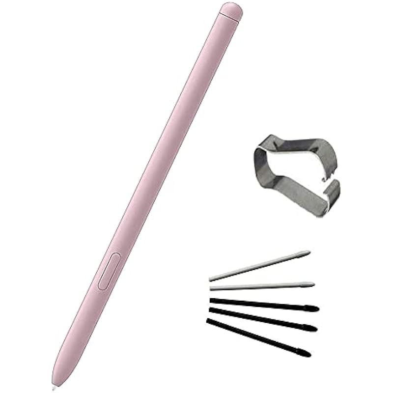 Galaxy Tab S6 Lite Stylus Pen Replacement for Samsung Galaxy Tab S6 Lite SM-P610N SM-P615 SM-P610 10.4″ + Tips/Nibs(Pink)