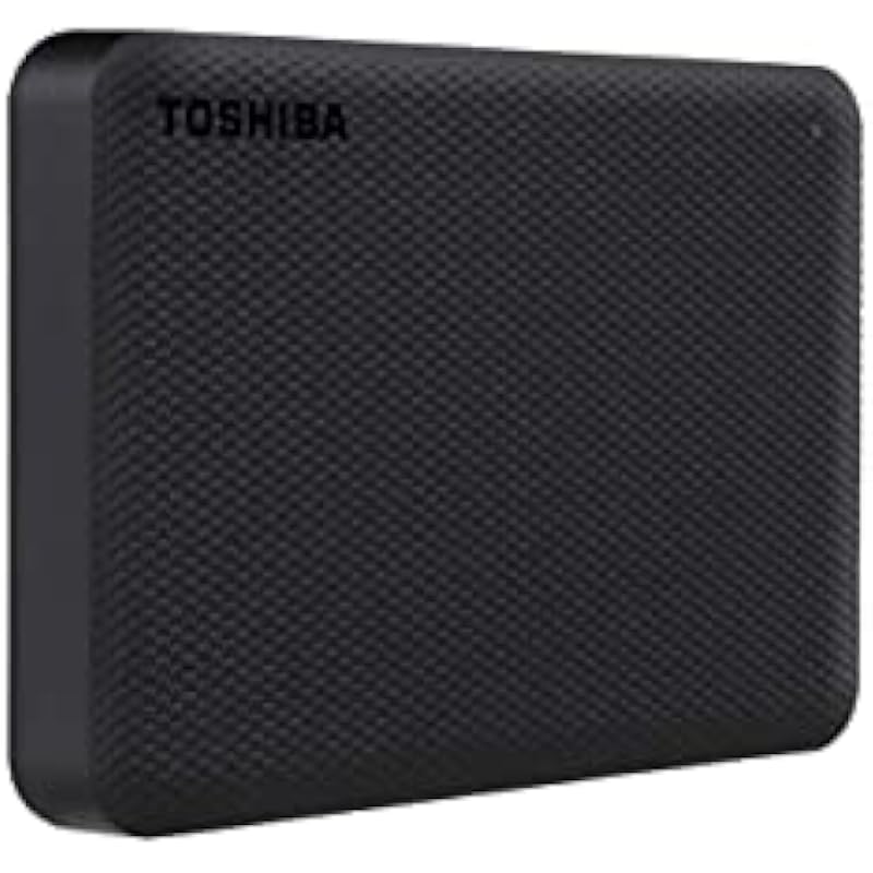 Toshiba Canvio Advance 4TB Portable External Hard Drive USB 3.0, Black – HDTCA40XK3CA