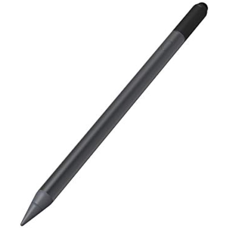 ZAGG – Pro Stylus – Active stylus with universal capacitive back end tip – Compatible with iPad Mini 5, iPad 9.7 (6th gen), iPad 10.2 (7th gen), iPad Pro 11 & 12.9 (2018 & 2020), and iPad Air 4 -Black