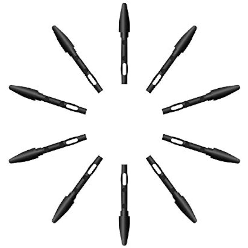 Huion 10-Pack Replacement Nibs PN01 for Graphics Drawing Pen Tablet Stylus P68/ P80