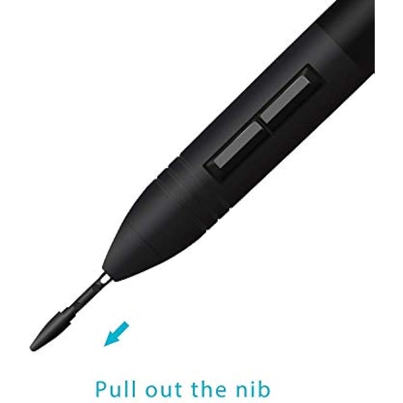 Huion 10-Pack Replacement Nibs PN01 for Graphics Drawing Pen Tablet Stylus P68/ P80