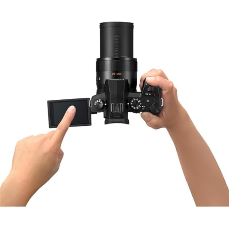 Panasonic DCFZ1000M2 20.1 MP Digital Camera with 16x 25-400mm Leica DC Lens, Black