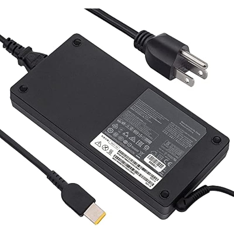 Loamars 20V 11.5A 230W AC Charger Fit for Lenovo Ideapad Legion Y540 Y545 Y740 Y730 Y900 Y910 Y920 ADL230NLC3A ADL230NDC3A 4X20E75111 GX20L29347 Y540-15IRH Y545-PG0 00HM626 Laptop Power Adapter