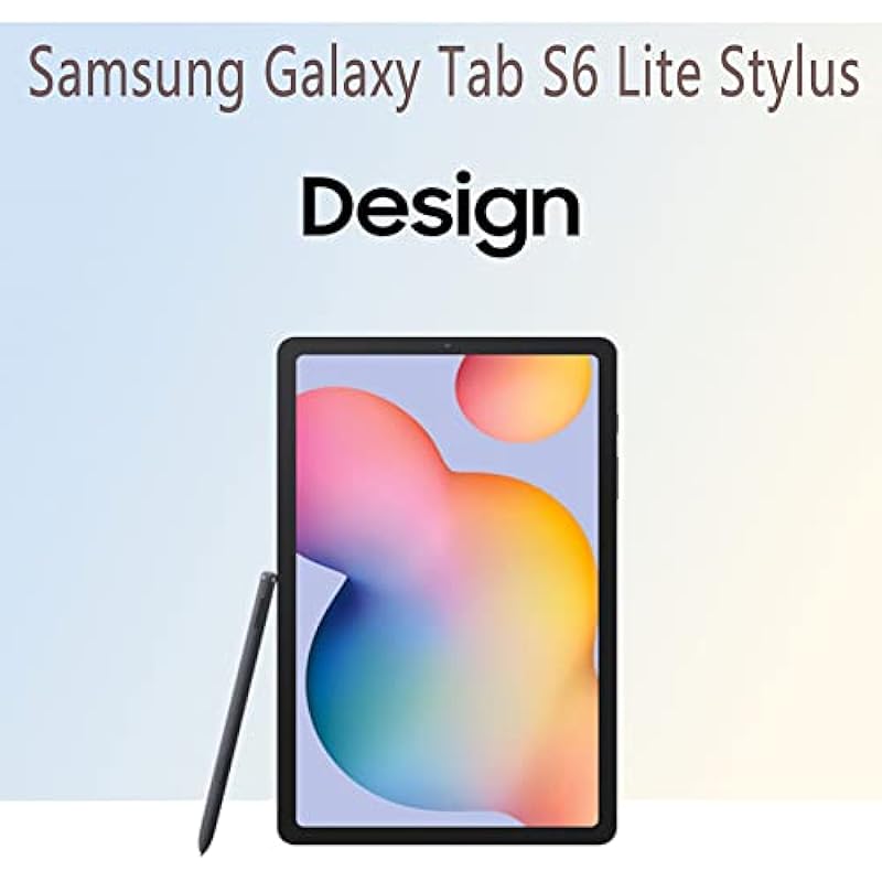 Galaxy Tab S6 Lite S Pen Replacement for Samsung Galaxy Tab S6 Lite S Pen SM-P610N SM-P615 SM-P610 10.4″ + Free Tips/Nibs(Black)