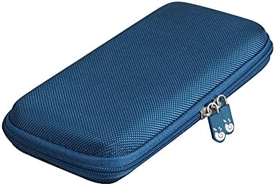Hermitshell Hard Travel Case for Samsung T5 Portable SSD 250GB 500GB 1TB 2TB USB 3.1 External Solid State Drive (Case for 3 Hard Drives, Dark Blue)