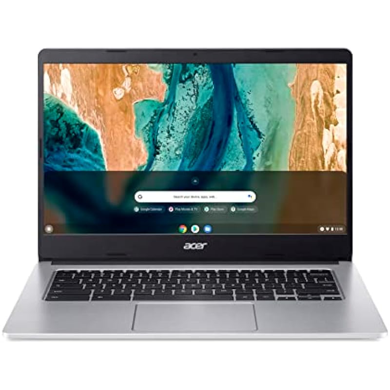 Acer Chromebook 3, 14″ Chromebook, MediaTek MT8183, Mali-G72 MP3, 4GB RAM, 64GB, Chrome Os Silver